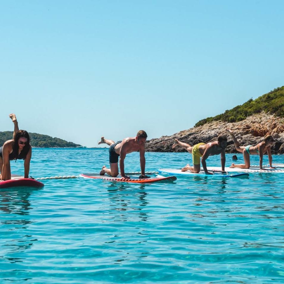 Sup yoga - Stand up paddle Vis